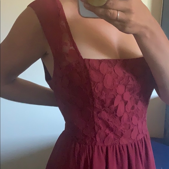 Kimchi Blue Dresses & Skirts - Urban outfitters❤️Dark Red dress